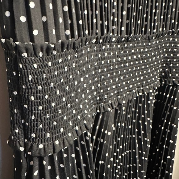 Nanette Lepore Sleeveless Polka Dot Dress sz 10 Classy Preppy Sophisticated NWT - Picture 5 of 13
